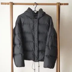 BEAMS LIGHTS 　ナイロンジップ ショートダウン　ブラック Mサイズ