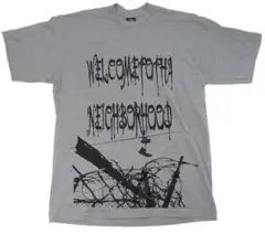エヌフッド N-HOOD WIRE PRINT 半袖 Tシャツ グレー XL
