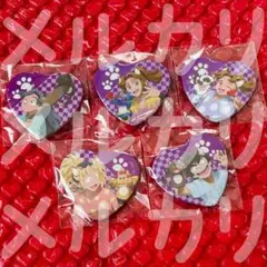 忍たま乱太郎 ナンジャタウン ハート缶バッジコレクション 四年生 セット