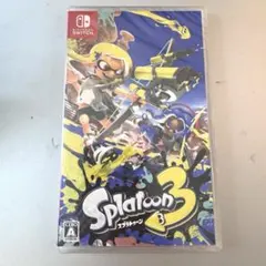 新品　Switch ソフト　Splatoon 3 (スプラトゥーン3)