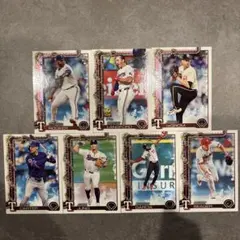 Toops MLB 2025 ホリデー　テキサスレンジャーズ　7枚セット