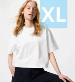 【UNIQLO】テクスチャージャージーT ブラック