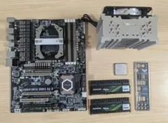 PCパーツまとめ FX-8350+ASUS 990FX メモリ、CPUクーラー付