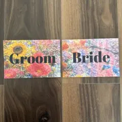 ウェルカムスペース　受付サイン　結婚式　受付