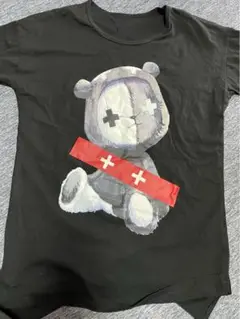 クマキャラクター ブラックTシャツ