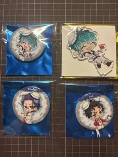 ヒプノシスマイク　スイパラ アクリルスタンド　白膠木簓 缶バッジ　どついたれ本舗