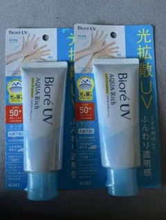 ビオレuv アクアリッチ日焼け止め　ライトアップエッセンス　2個セットのサムネイル