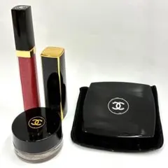 ▲CHANEL　シャネル　コスメ　まとめ4点
