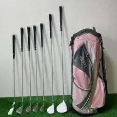 【状態良好】Fitway レディース ゴルフクラブセット 6本 レディース FitWay フィットウェイ ゴルフ クラブ セット 初心者