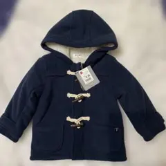 RAT-A-TATR フリースコート ダッフルコート　100cm ネイビー