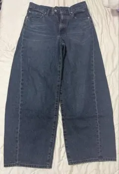 GU デニムパンツ インディゴ 29インチ