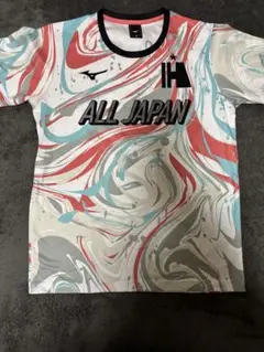 Mizuno マーブル模様 Tシャツ Mサイズ インターハイ2022