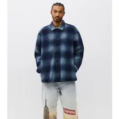 オンブレチェックシャツ シャツ