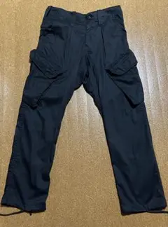 イギリス軍 実物 ロイヤルネイビー コンバット トラウザーズ Black