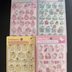 ボンボンドロップシール4種類