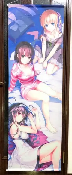 冴えない彼女の育てかた♭ 深崎暮人 描き下ろし 等身大タペストリー 英梨々 冴えない彼女の育てかた 深崎暮人展 Petit」｜GEE!STORE