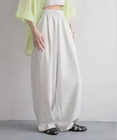 LOWRYS FARM カットイージーコクーンパンツ