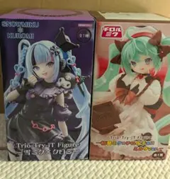 初音ミク　クロミ　チロル　フィギュア2体まとめ売り