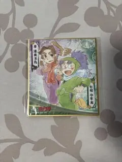 忍たま　色紙　雪の日　雪遊び　七松小平太　平滝夜叉丸　体育委員会