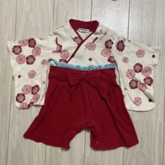 袴風 ロンパース 70