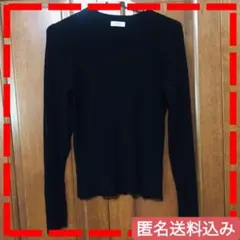 ローリーズファーム アンド ドット エスティ 袖ボタンニットトップス レディース