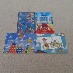 ディズニーホテルのポストカード４枚