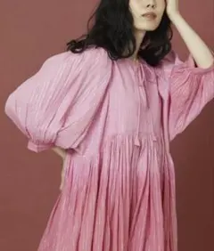 Freada フリーダ インド ラメ グラデーション ワンピース - メルカリ