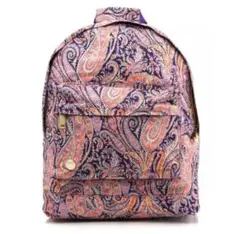 【LIBERTY LONDON】ペイズリー柄 バックパック リュック パープルのサムネイル