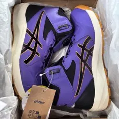asics 安全靴 ウィンジョブ パープル - メルカリ