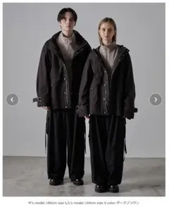 ☆美品☆ CLEL クレイル ミリタリーデザイン マウンテンパーカーM