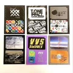 【新品未開封】SixTONES ステッカー 6枚 まとめ売り