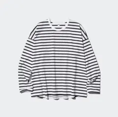 UNIQLO エアリズムコットンT ボーダー　ＸＬ