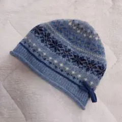 ファミリア ニット帽子 M