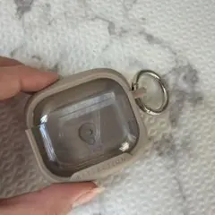 iFace Reflection AirPods 第3世代 クリアケースベージュ