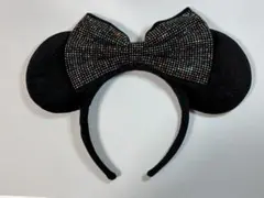 ディズニー カチューシャ ラインストーン ミニー