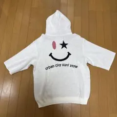 daboro ダボロ　パーカー　ニコマーク　半袖パーカーのサムネイル