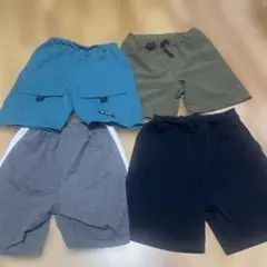 ハーフパンツ 4点セット140〜150センチ