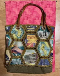 ジャマンピュエッシュ　パッチワークバッグ　 新品未使用‼️