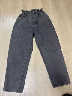 (値下げ)INGNI ダークグレー ハイウエストデニムパンツ