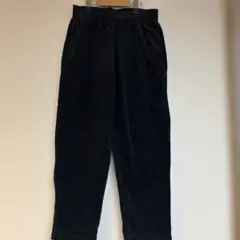 GU コーデュロイ イージーパンツ ブラック Mサイズ