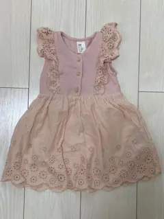 H&M ワンピース ピンク 80cm（EUR80）のサムネイル