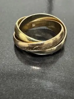 Cartier ヴィンテージ カルティエ トリニティリング XS 49 - メルカリ