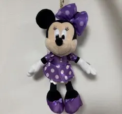 ミニー ぬいぐるみ チャーム 水玉 ディズニー 制服 JK スクバ 25周年