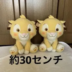 ディズニー　ライオンキング　シンバぬいぐるみ