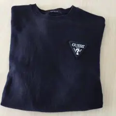 GUESS ブラック スウェット トレーナー メンズM