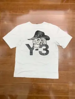 希少 ヨウジヤマモト Y-3 ワイスリー 15周年バックプリントTシャツ S