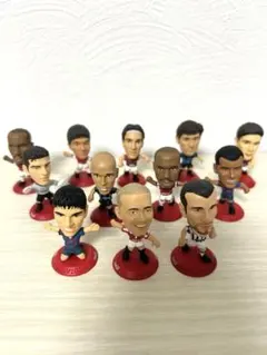 【コカ・コーラ限定、非売品】サッカー選手 人形　フィギュア　12個