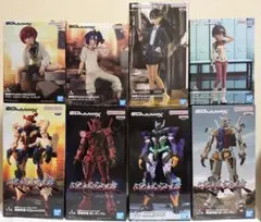 機動戦士Gandam GQuuuuuuX プライズフィギュア 8点セット
