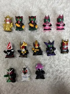 仮面ライダー　フィギュア　まとめ売りセット 仮面ライダーキッズ　ソフビ　指人形