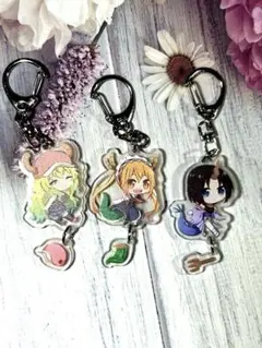 小林さんちのメイドラゴンアクリルキーホルダーセット　1